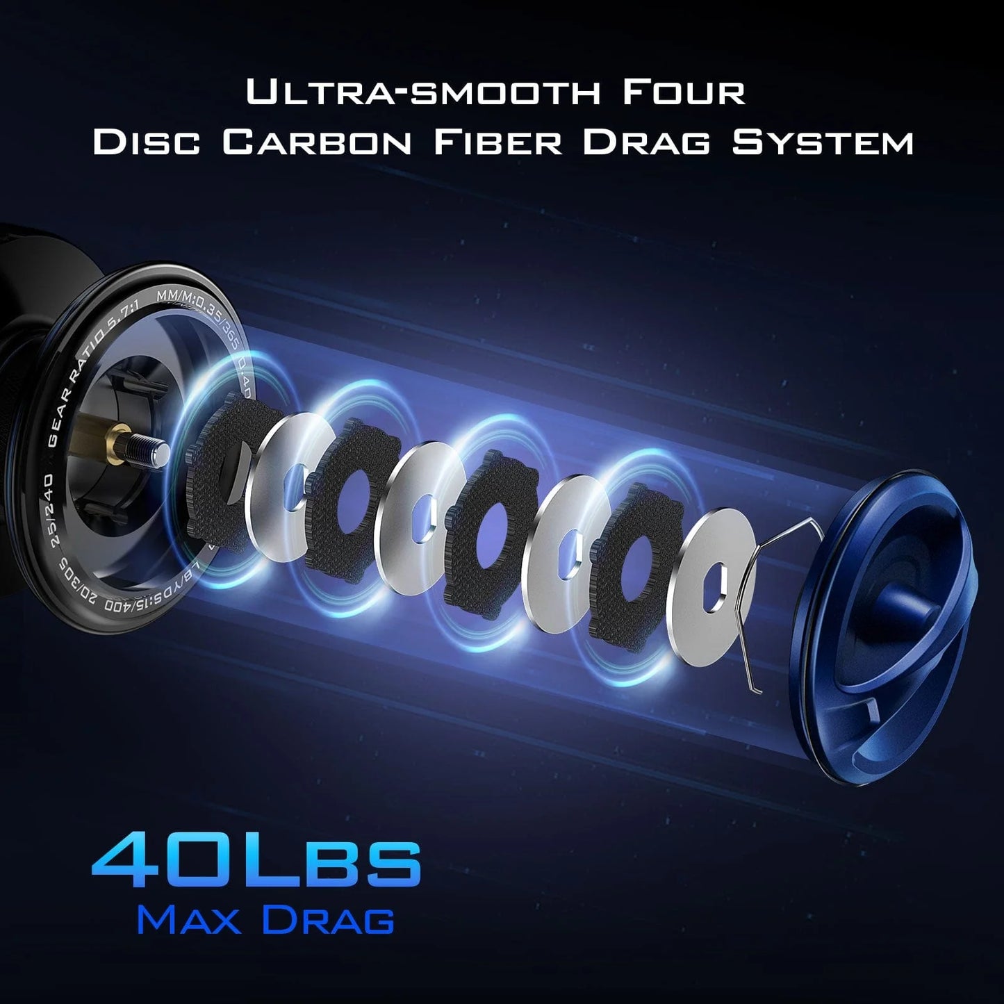 KastKing Kapstan SE & Kong Saltwater Spinning Reel Combo