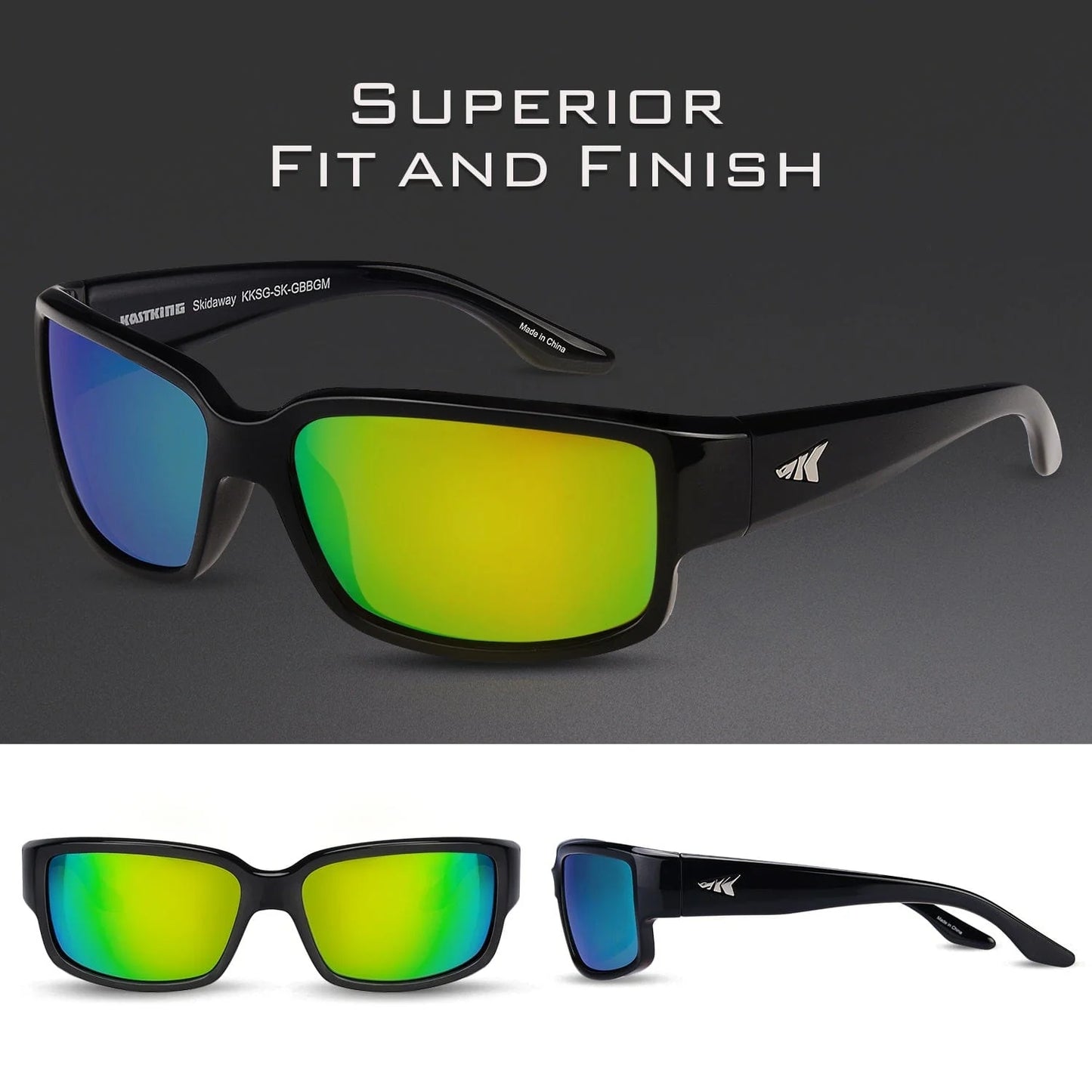 KastKing 3-Pack Polarized Fishing Sunglasses