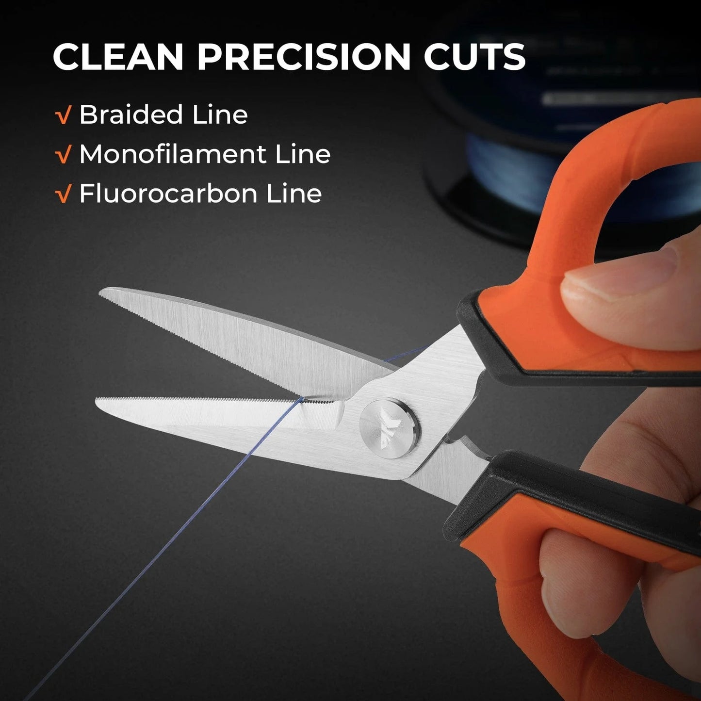 KastKing Paradox Fishing Braid Scissors & Bait Shears Combo