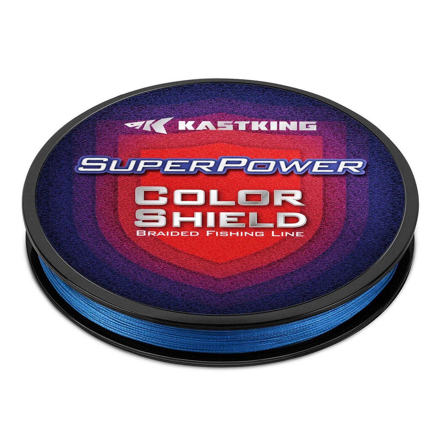 KastKing SuperPower ColorShield Braided Fishing line - 150YDS
