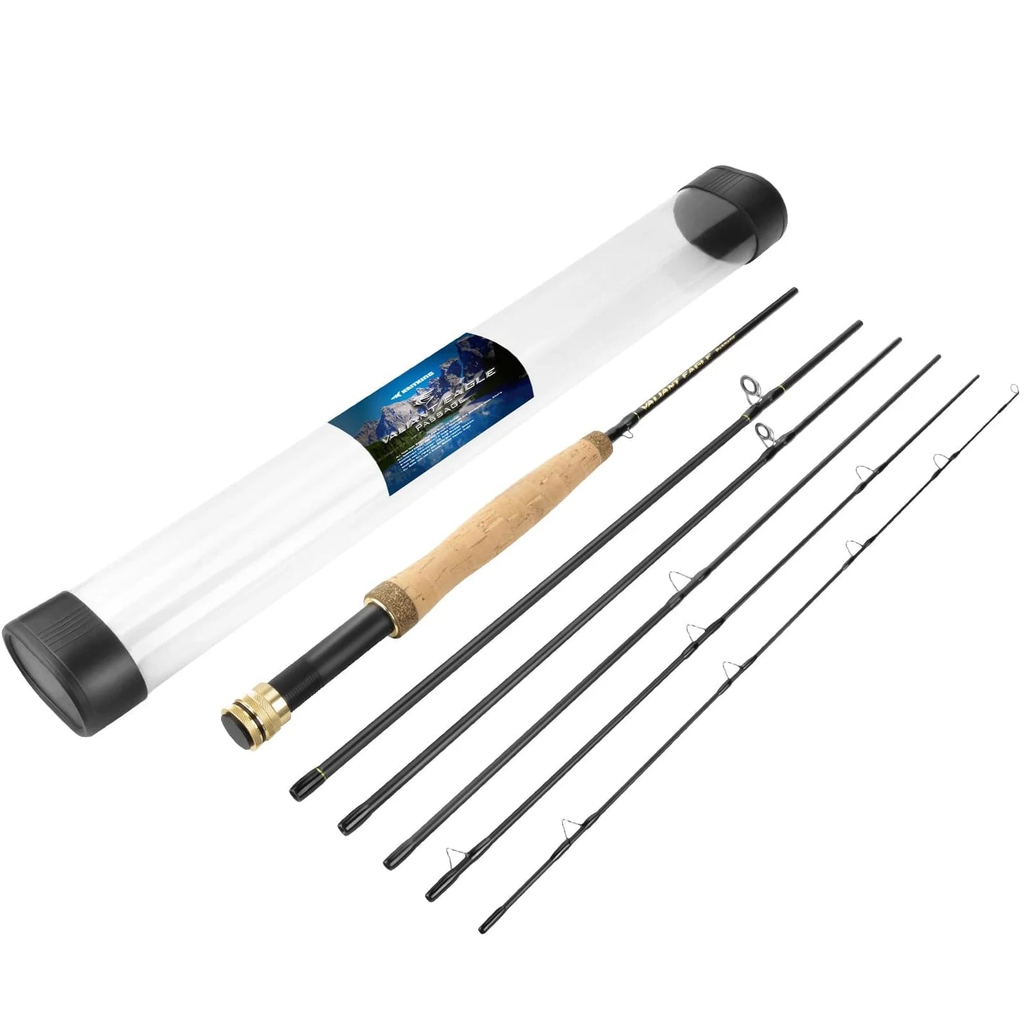 KastKing Valiant Eagle Passage Travel Fishing Rods