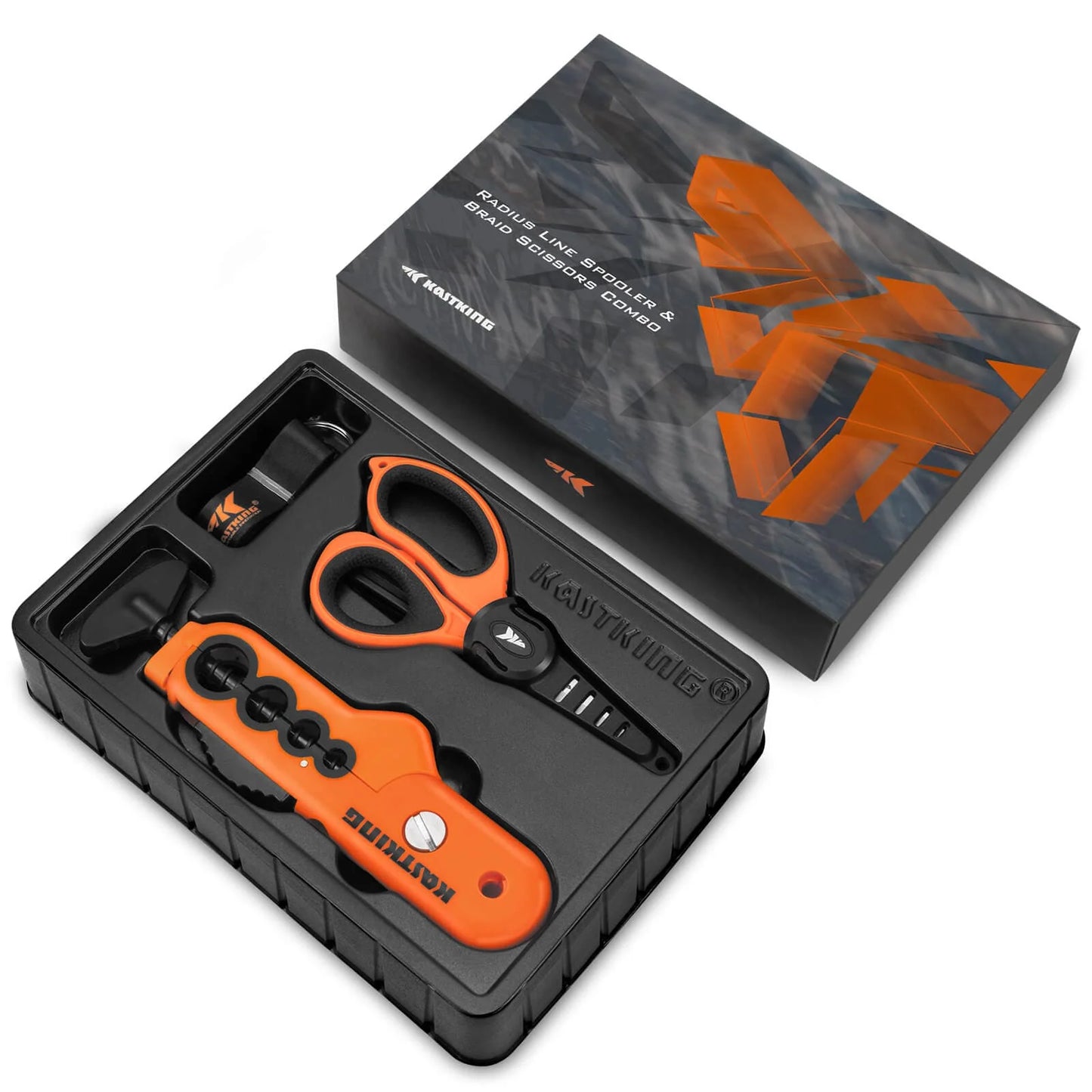 KastKing Patented Radius Line Spooler and Fishing Scissors