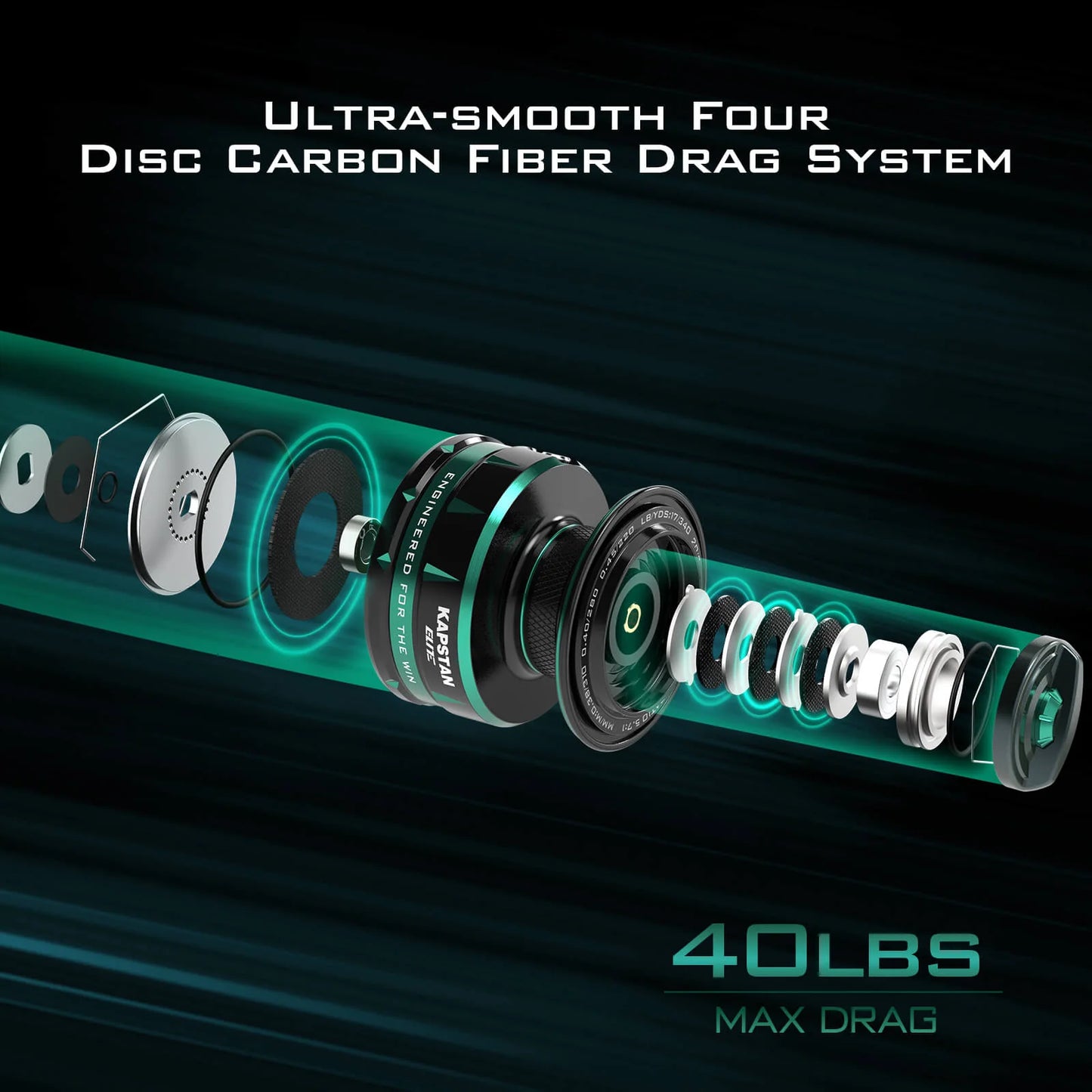 KastKing Kapstan Elite High Speed Saltwater Spinning Reel