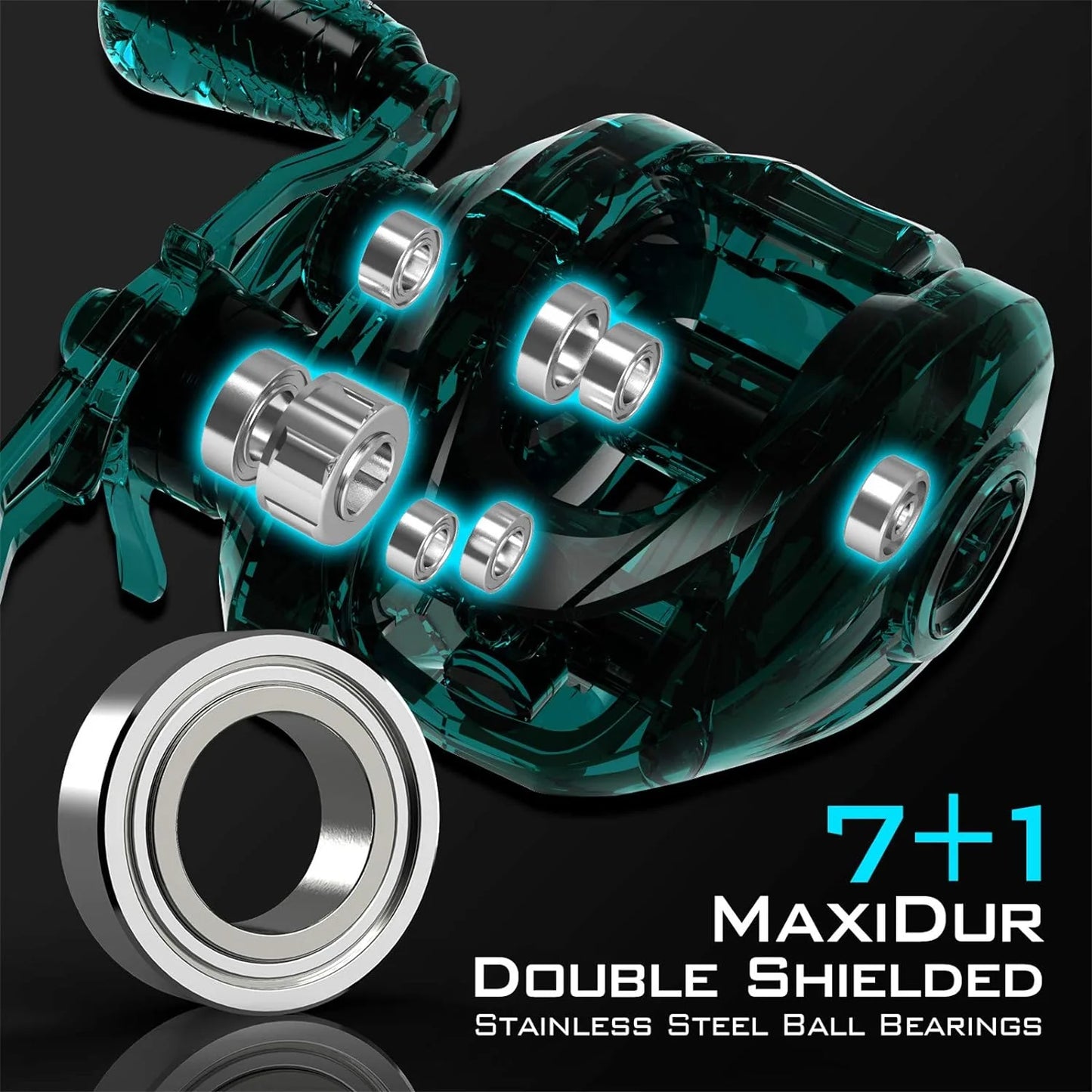 KastKing Crixus Baitcaster Rod and Reel Combo